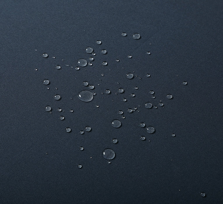 Meridian Furniture - Nizuc 150" Water Resistant Fabric Upholstered Outdoor Patio 8 Piece Modular Sectional - 375Navy-Sec8A - GreatFurnitureDeal