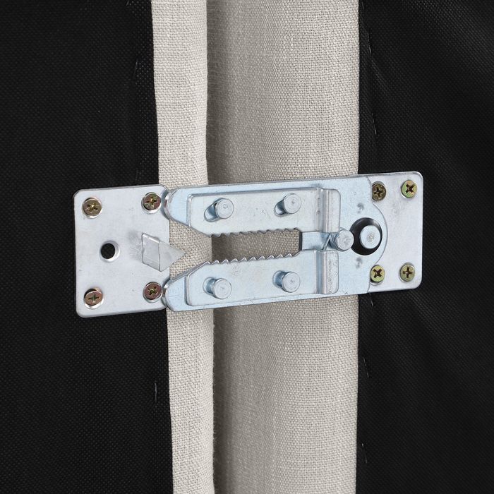 Meridian Furniture - Indulge 140" Cream Linen Textured Fabric Upholstered 6pc. Sectional - 141Cream-Sec6D - GreatFurnitureDeal