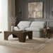 Meridian Furniture - Indulge 70" Grey Linen Textured Fabric Upholstered 2pc. Armless Loveseat - 141Grey-S2 - GreatFurnitureDeal