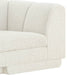 Meridian Furniture - Modari Cream Fabric Upholstered 5pc. Sectional - 143Cream-Sec5A - GreatFurnitureDeal