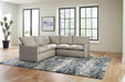 Jackson Furniture - Harper 3 Piece Modular Sectional in Oyster - 1445-62-59-72-OYSTER - GreatFurnitureDeal