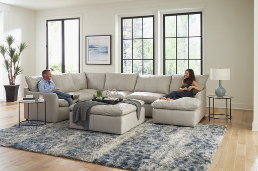 Jackson Furniture - Ciampino Ice 5 Piece Modular Sectional Sofa - 144562127312307312-5SEC - GreatFurnitureDeal