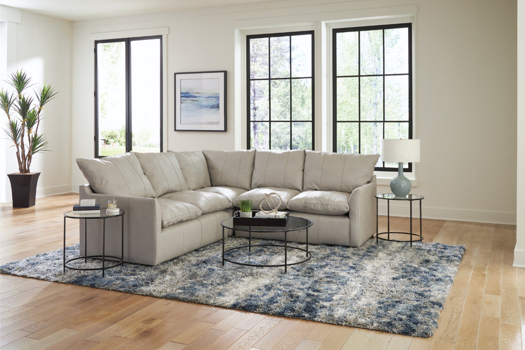 Jackson Furniture - Ciampino Ice 4 Piece Modular Sectional Sofa - 144562127312307312-4SEC-MTO - GreatFurnitureDeal