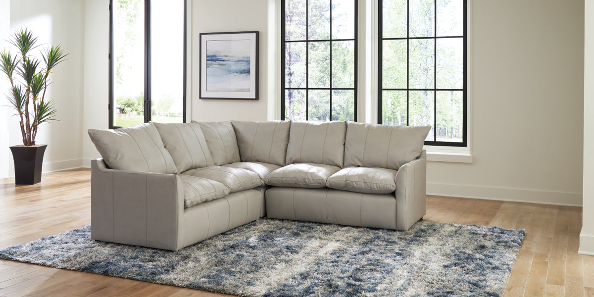 Jackson Furniture - Ciampino Ice 3 Piece Modular Sectional Sofa