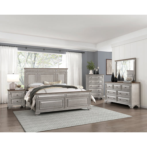 Homelegance - Marquette 3 Piece King Bedroom Set in Brown/Grey - 1449K-1EK-3SET - GreatFurnitureDeal