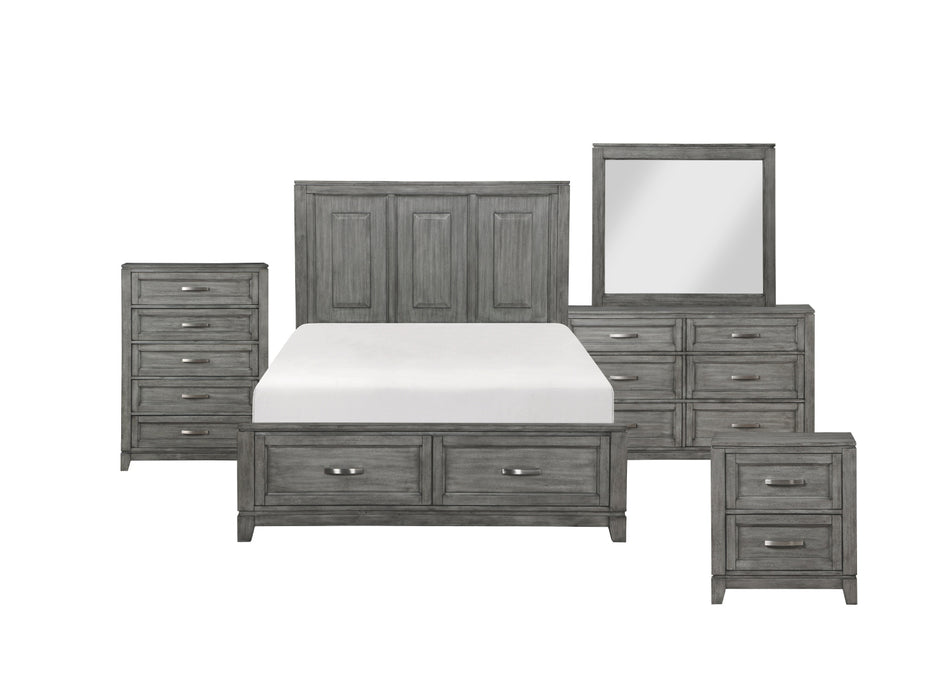 Homelegance - Garretson Dresser in Gray - 1450-5 - GreatFurnitureDeal
