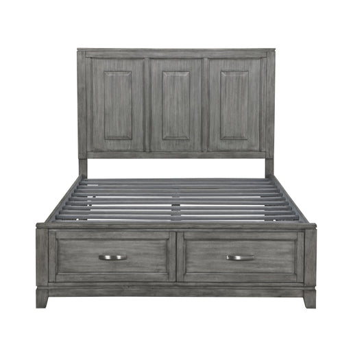 Homelegance - Garretson 4 Piece Queen Bedroom Set in Gray - 1450-1*4 - GreatFurnitureDeal
