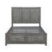 Homelegance - Garretson 3 Piece California King Bedroom Set in Gray - 1450K-1CK-3SET - GreatFurnitureDeal