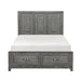 Homelegance - Garretson 4 Piece Queen Bedroom Set in Gray - 1450-1*4 - GreatFurnitureDeal