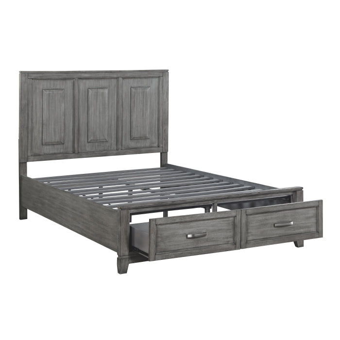 Homelegance - Garretson 3 Piece California King Bedroom Set in Gray - 1450K-1CK-3SET - GreatFurnitureDeal