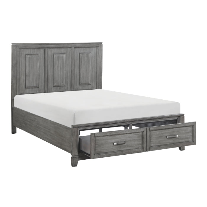 Homelegance - Garretson 3 Piece California King Bedroom Set in Gray - 1450K-1CK-3SET - GreatFurnitureDeal