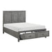 Homelegance - Garretson 3 Piece California King Bedroom Set in Gray - 1450K-1CK-3SET - GreatFurnitureDeal