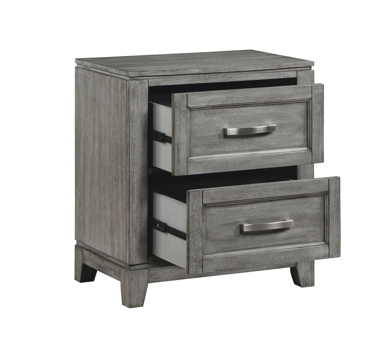 Homelegance - Garretson 5 Piece Full Bedroom Set in Gray - 1450F-1*9 - GreatFurnitureDeal