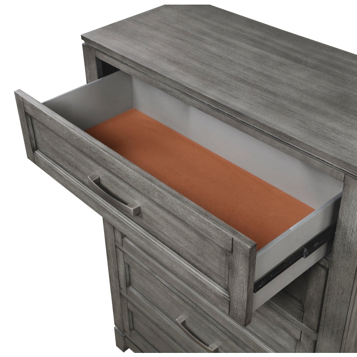 Homelegance - Garretson 3 Piece California King Bedroom Set in Gray - 1450K-1CK-3SET - GreatFurnitureDeal