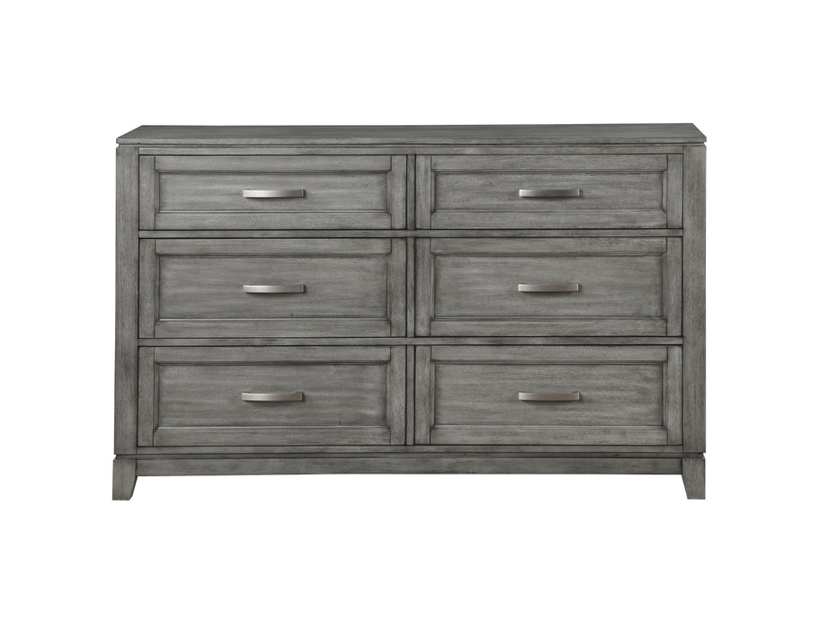 Homelegance - Garretson 5 Piece Full Bedroom Set in Gray - 1450F-1*9 - GreatFurnitureDeal