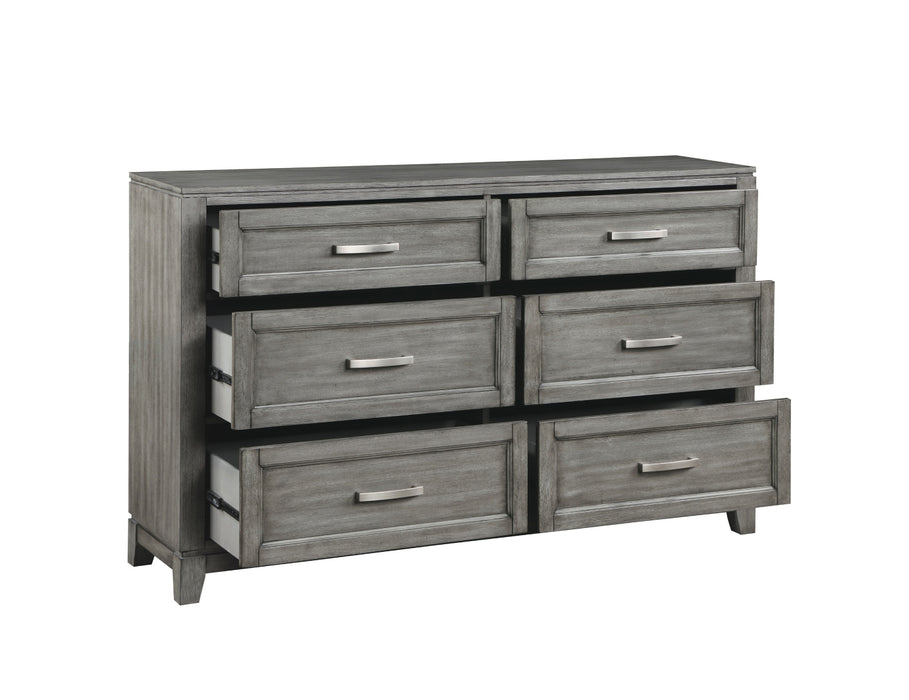 Homelegance - Garretson Dresser in Gray - 1450-5 - GreatFurnitureDeal