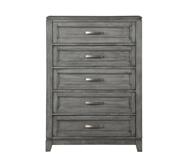 Homelegance - Garretson Drawer Chest in Gray - 1450-9 - GreatFurnitureDeal