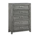 Homelegance - Garretson Drawer Chest in Gray - 1450-9 - GreatFurnitureDeal