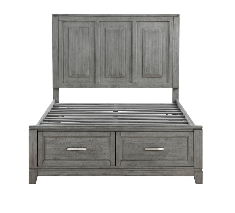 Homelegance - Garretson 5 Piece Full Bedroom Set in Gray - 1450F-1*9