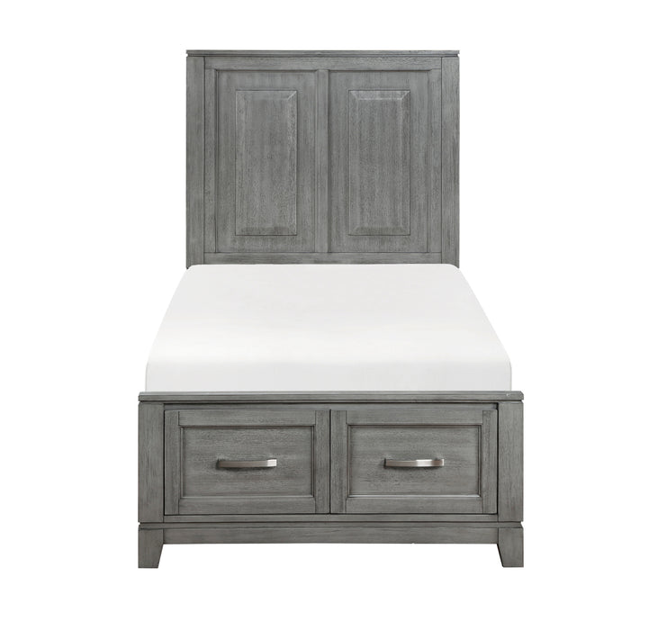 Homelegance - Garretson 3 Piece Twin Bedroom Set in Gray - 1450T-1-3SET - GreatFurnitureDeal