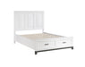 Homelegance - Garretson 3 Piece Queen Bedroom Set in White - 1450WH-1-3SET - GreatFurnitureDeal