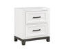 Homelegance - Garretson 3 Piece Queen Bedroom Set in White - 1450WH-1-3SET - GreatFurnitureDeal