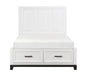 Homelegance - Garretson 3 Piece Full Bedroom Set in White - 1450WHF-1-3SET - GreatFurnitureDeal