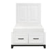Homelegance - Garretson 3 Piece Twin Bedroom Set in White - 1450WHT-1-3SET - GreatFurnitureDeal