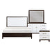 Homelegance - Niles 4 Piece Queen Bedroom Set in White and Cherry - 1451-1*4 - GreatFurnitureDeal