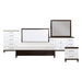 Homelegance - Niles 5 Piece Queen Bedroom Set in White and Cherry - 1451-1*9 - GreatFurnitureDeal
