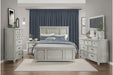 Homelegance - Providence 6 Piece Queen Bedroom Set in Light Gray - 1458-1-6SET - GreatFurnitureDeal