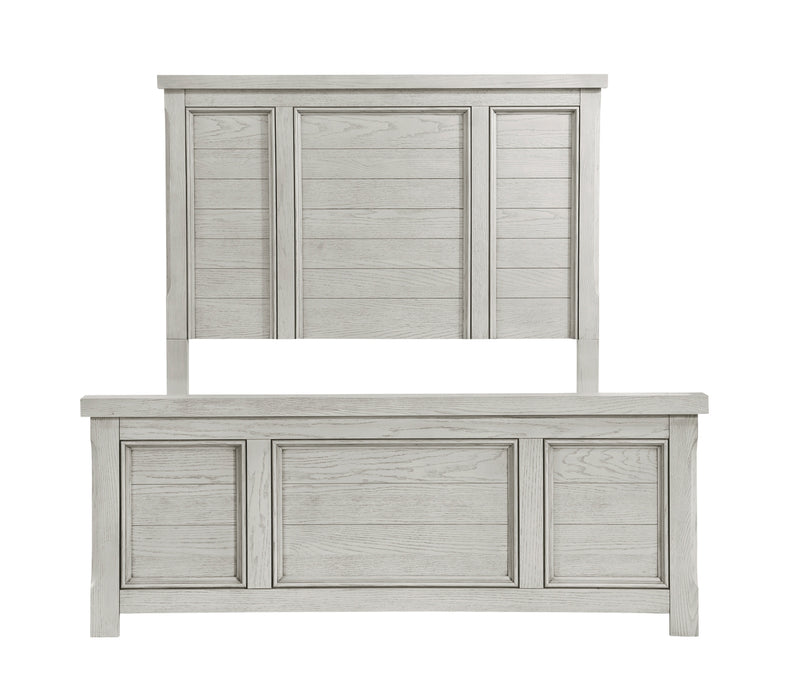 Homelegance - Providence 6 Piece Queen Bedroom Set in Light Gray - 1458-1-6SET - GreatFurnitureDeal