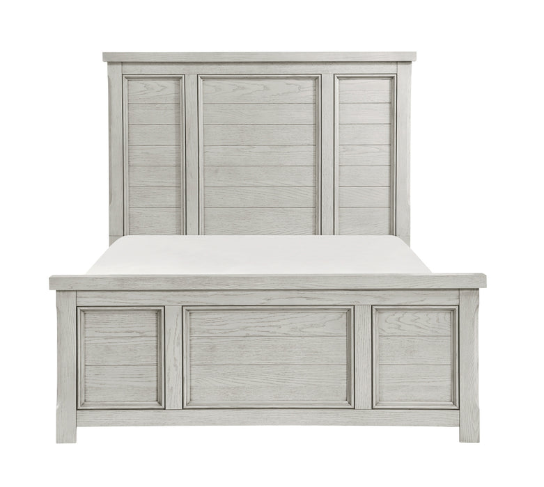 Homelegance - Providence 6 Piece Queen Bedroom Set in Light Gray - 1458-1-6SET - GreatFurnitureDeal