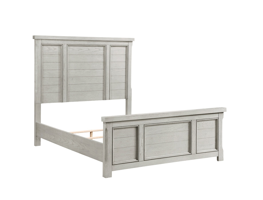 Homelegance - Providence California King Panel Bed in Light Gray - 1458K-1CK* - GreatFurnitureDeal