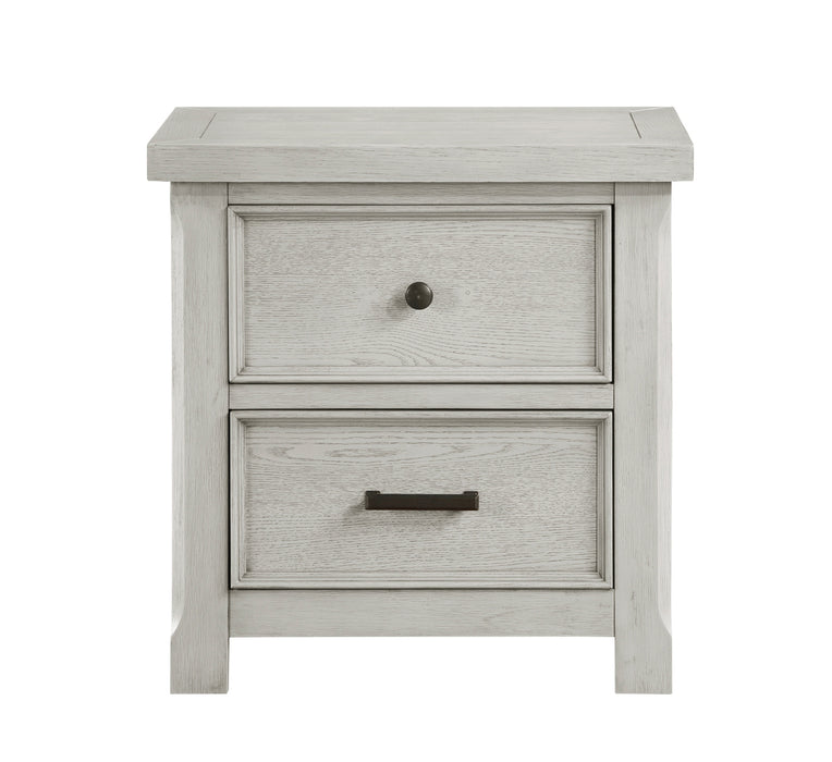 Homelegance - Providence 6 Piece Queen Bedroom Set in Light Gray - 1458-1-6SET - GreatFurnitureDeal