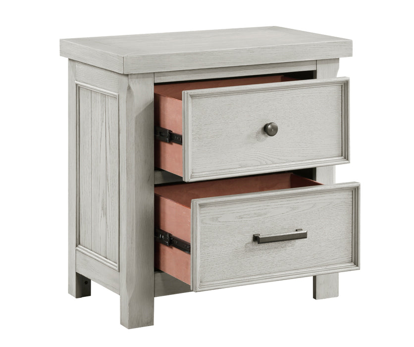 Homelegance - Providence 4 Piece King Bedroom Set in Light Gray - 1458K-1EK*4 - GreatFurnitureDeal