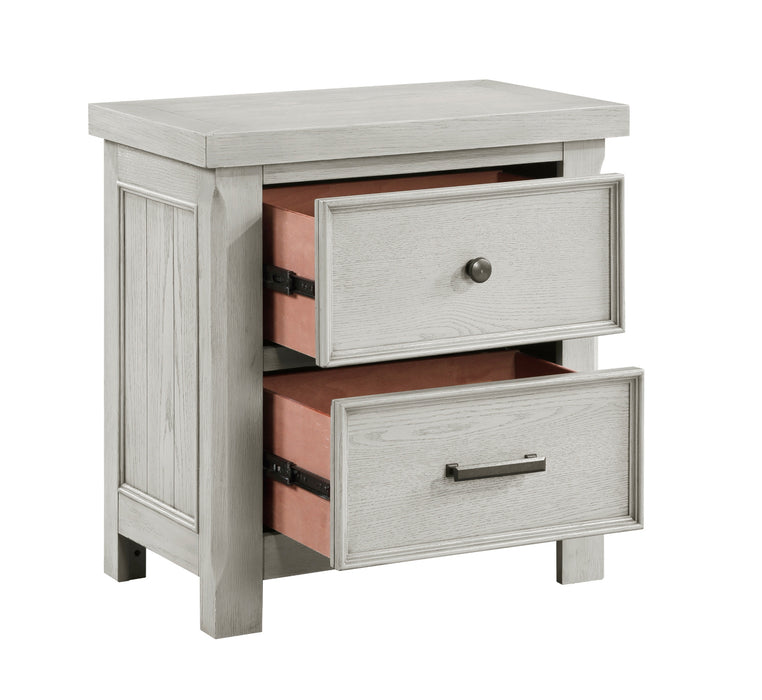 Homelegance - Providence 6 Piece Queen Bedroom Set in Light Gray - 1458-1-6SET - GreatFurnitureDeal