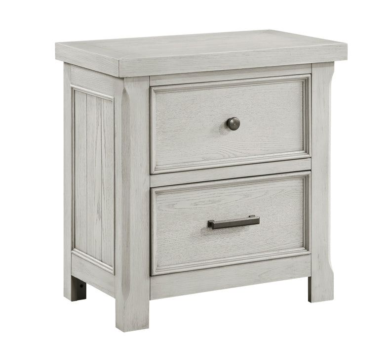 Homelegance - Providence 4 Piece Queen Bedroom Set in Light Gray - 1458-1*4 - GreatFurnitureDeal