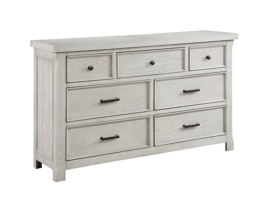Homelegance - Providence 4 Piece King Bedroom Set in Light Gray - 1458K-1EK*4 - GreatFurnitureDeal