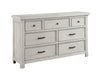 Homelegance - Providence 5 Piece Queen Bedroom Set in Light Gray - 1458-1*9 - GreatFurnitureDeal