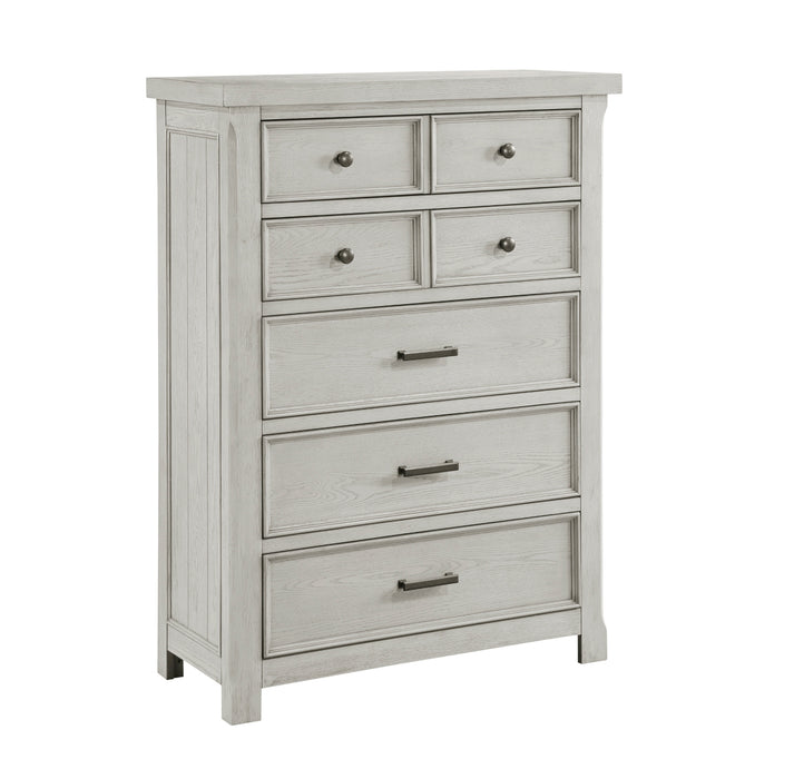 Homelegance - Providence 5 Piece King Bedroom Set in Light Gray - 1458K-1EK*9 - GreatFurnitureDeal