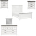 Homelegance - Chesterton 5 Piece Queen Bedroom Set in Antique White - 1463-1-5SET - GreatFurnitureDeal