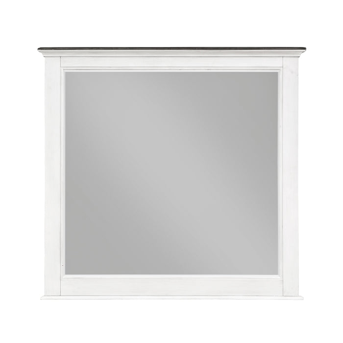 Homelegance - Chesterton 6 Piece California King Bedroom Set in Antique White - 1463K-1CK-6SET - GreatFurnitureDeal