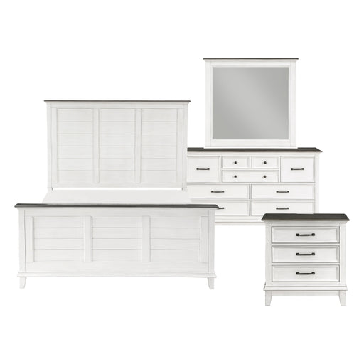 Homelegance - Chesterton 4 Piece Queen Bedroom Set in Antique White - 1463-1*4 - GreatFurnitureDeal