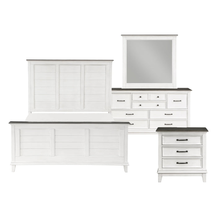 Homelegance - Chesterton 4 Piece Queen Bedroom Set in Antique White - 1463-1*4 - GreatFurnitureDeal
