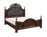 Homelegance - Adelina Queen Bed in Cherry - 1468-1 - GreatFurnitureDeal
