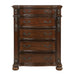 Homelegance - Adelina 5 Drawer Chest in Cherry - 1468-9 - GreatFurnitureDeal