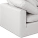 Meridian Furniture - Indulge 140" Cream Vegan Leather Upholstered 6pc. Sectional - 146Cream-Sec6A - GreatFurnitureDeal