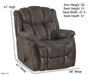 Motion Ease - Nash Rocker Recliner in Grey - 148-91-14 - GreatFurnitureDeal