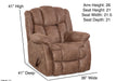 Motion Ease - Nash Rocker Recliner in Tan - 148-91-17 - GreatFurnitureDeal